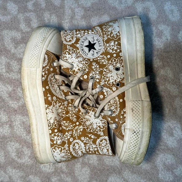 Converse Shoes - Converse Chuck‎ Taylor All Star Platform "Golden Bandana" High Tops